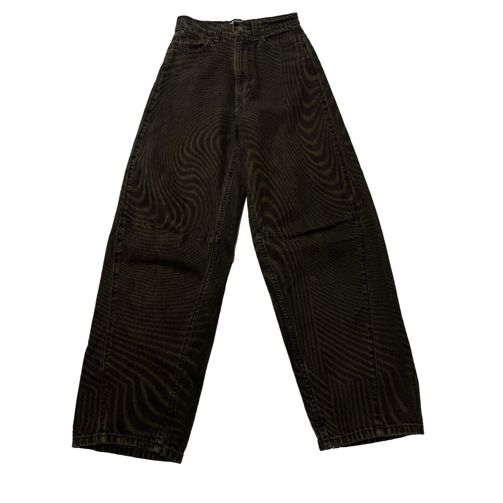 BDG Urban Outfitters High Rise Extreme Baggy Jeans 24 Brown Tornasol Y2K Grunge